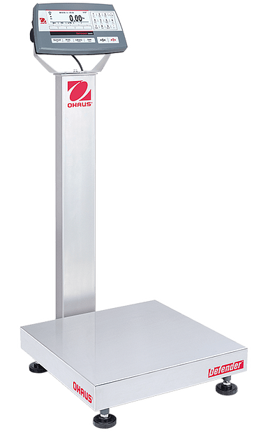 Ohaus Defender 5000 Standard Bench Scales with Column, 20lb to 140lb Capacity