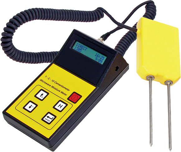 Aggregate deals moisture meter