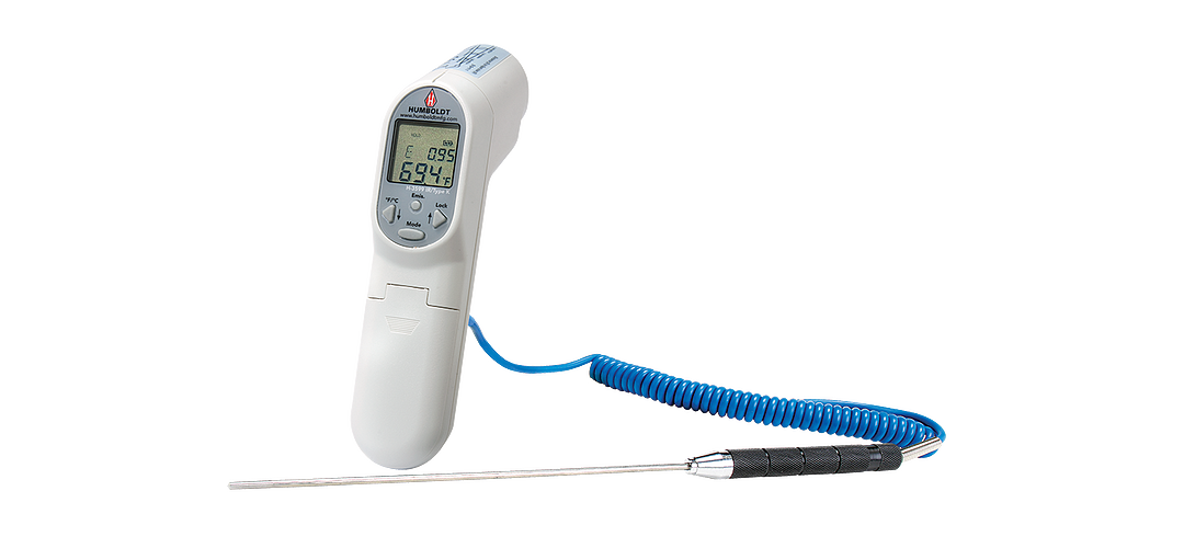 Dual Probe-Thermocouple, Digital Thermometer, High-Precision