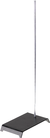 Support Stands –Stamped steel Base with plated steel rod