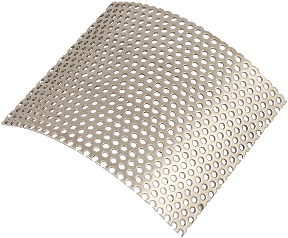 No. 10 Perforated, Stainless Plate