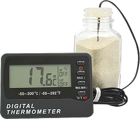 IncuTherm™ Plus Digital Thermometer/Hygrometer w Min/Max Memory