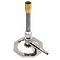 General Purpose Tirrill Burner with flame stabilizer, Natural gas, 7/16"(11mm) Mixing Tube OD, 5.5 CFH, 5,638 BTU Output, 6" (152mm) Overall Height